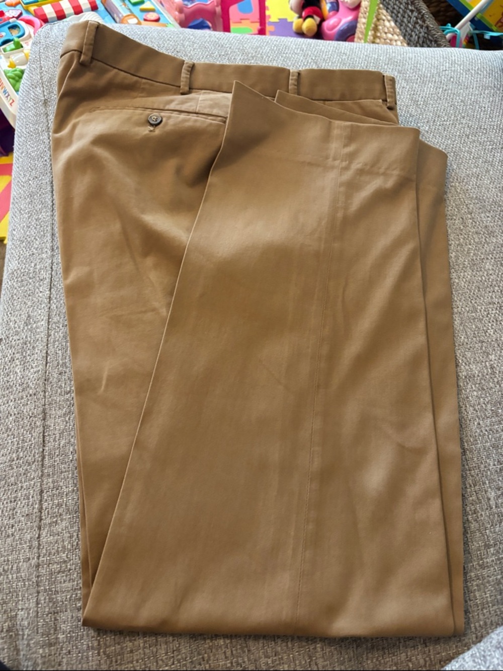 Men's Classic Khaki Chinos - Tan
